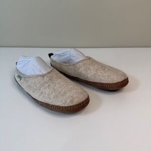 Kyrgies Indoor Wool Slides Oatmeal Size 38(7.5) Natural Comfort Leisure